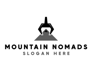 Excavator Mountain Company logo design