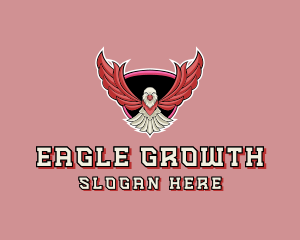 Gaming Eagle Bird logo design