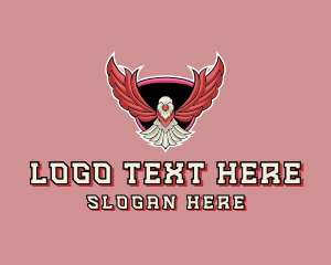 Eagle - Gaming Eagle Bird logo design