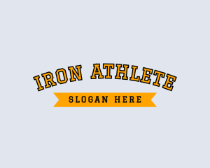 Athlete Sports Business logo design