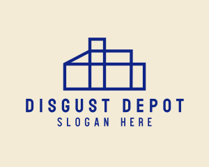 Industrial Warehouse Property logo design