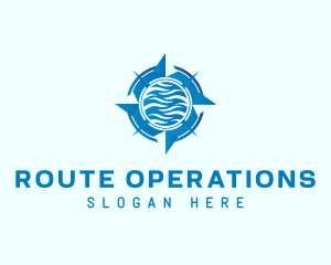 Compass Wave Navigation logo