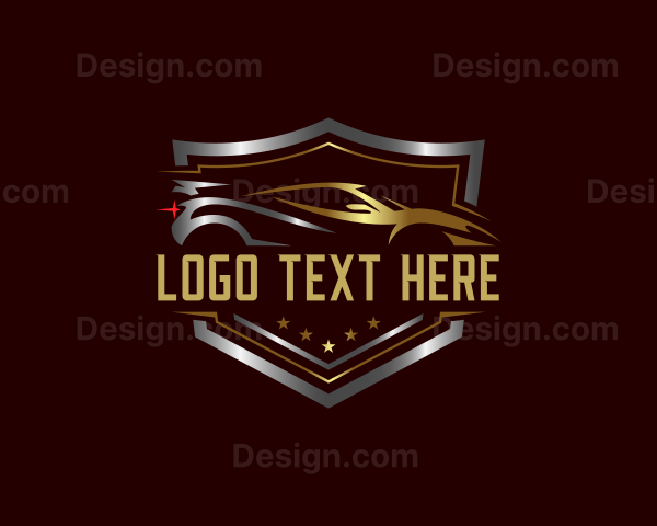 Luxury Race Car Logo