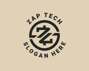 Tech Crypto Letter Z logo design