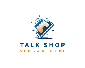 Phone Shopping Online logo design