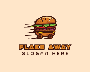 Hamburger Fast Food logo design