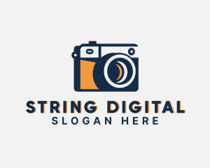 Photo Digital Camera logo design