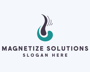 Dermatology Hair Follicle  logo design