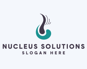 Dermatology Hair Follicle  logo design