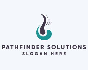 Dermatology Hair Follicle  logo design