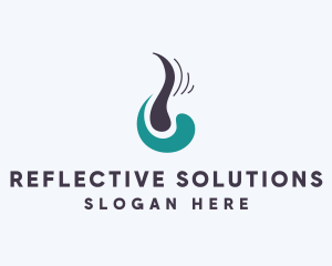 Dermatology Hair Follicle  logo design