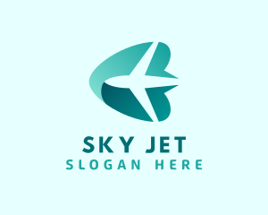 Airline Travel Tourism logo design