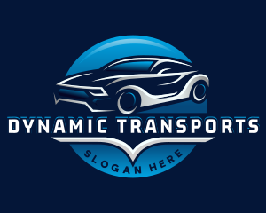 Car Transport Vehicle logo design