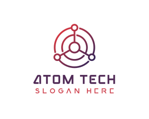 Tech Radar Scan logo design