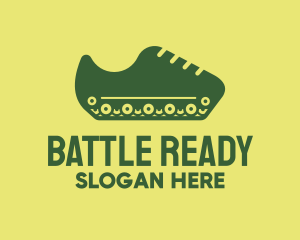 Military Tank Shoe logo