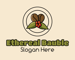 Coffee Bean Mistletoe Logo