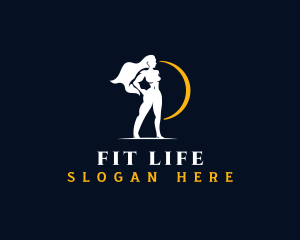 Fit Woman Fitness logo design