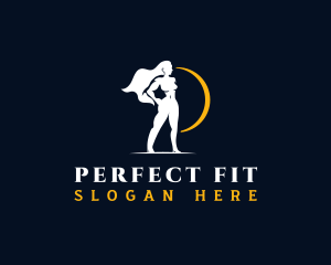 Fit Woman Fitness logo design