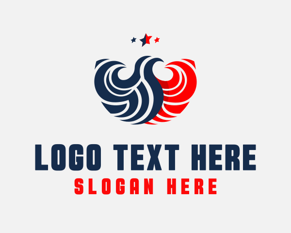 Patriotism logo example 1