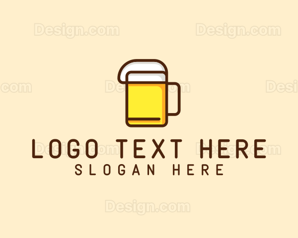 Beer Mug Drink Logo