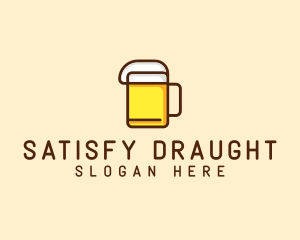 Beer Mug Drink logo design