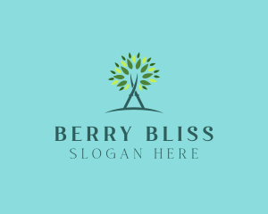 Arborist Gardening Shears logo design