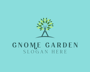 Arborist Gardening Shears logo design