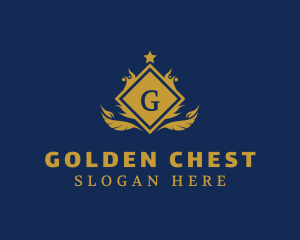 Gold Royal Diamond logo design