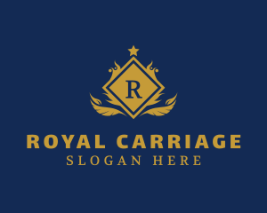 Gold Royal Diamond logo design