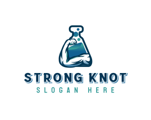 Strong Muscle Lab logo design