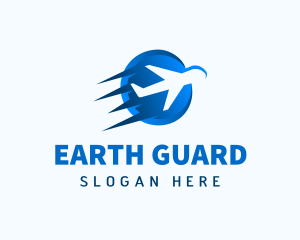 Fast Airplane Jet Transport logo