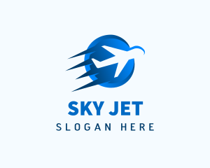 Fast Airplane Jet Transport logo