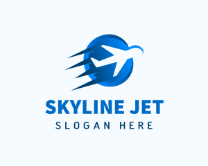 Fast Airplane Jet Transport logo