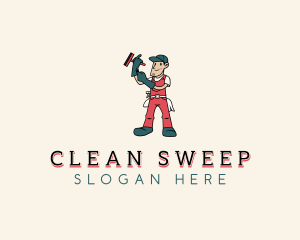 Janitorial Sanitation Cleaner logo