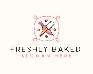 Spatula Pastry Baking logo design