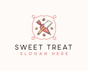 Spatula Pastry Baking logo design