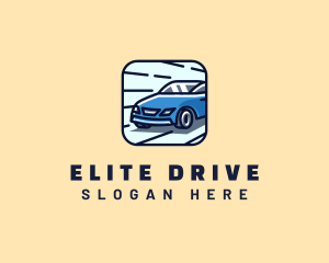 Car Speed Driving logo design