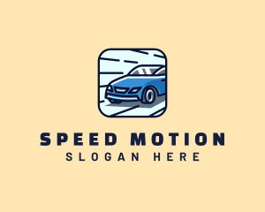 Car Speed Driving logo design