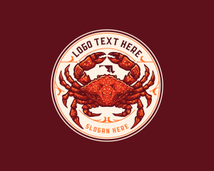 Crab Maryland Seafood Logo