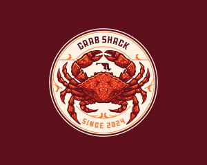 Crab Maryland Seafood logo design