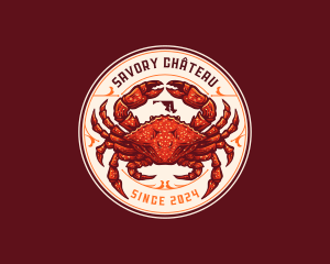 Crab Maryland Seafood logo design