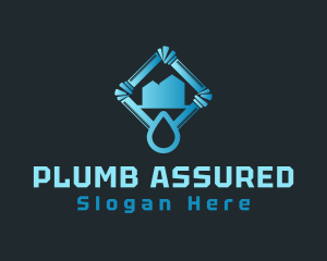 Blue Water Pipe Drop logo