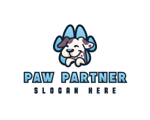 Puppy Dog Paw logo design