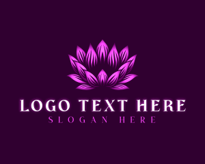 Lotus Flower Bloom logo