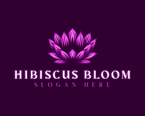 Lotus Flower Bloom logo design