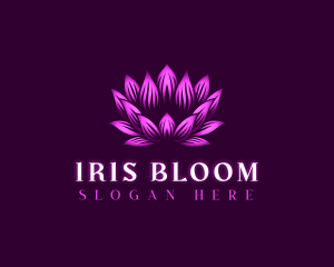 Lotus Flower Bloom logo design