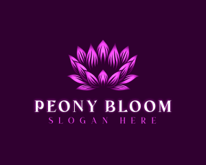 Lotus Flower Bloom logo design