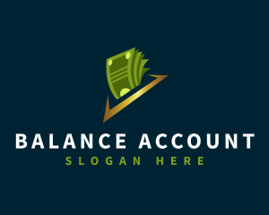 Money Currency Accountant logo design