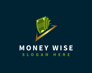 Money Currency Accountant logo design