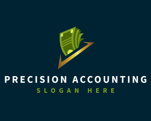 Money Currency Accountant logo design